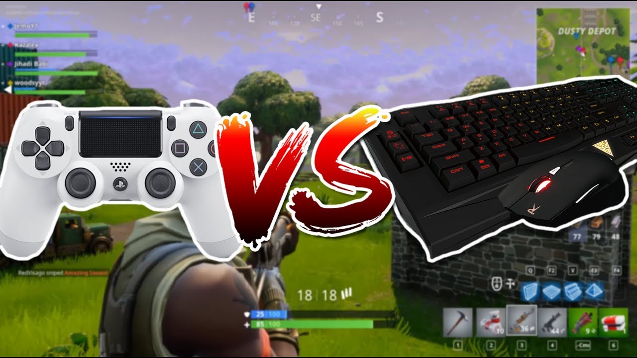 with fortnite cementing its status as the most popular game of the year by a landslide it s easy to see why a lot of players would want to have every bit f - fortnite controller or keyboard and mouse